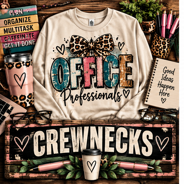 Office Professionals Crewnecks