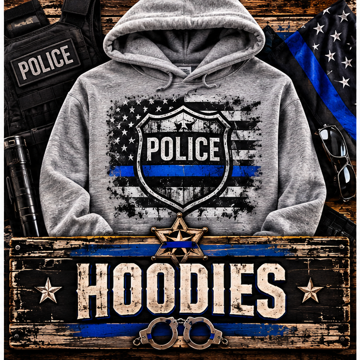 Police & Law Enforcement Hoodies