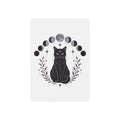 Black Cat Moon Phases Poker Playing Cards