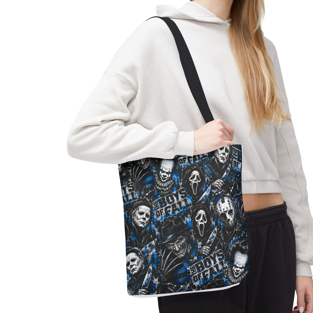 Horror Icons "The Boys of Fall" All Over Color Tote Bag