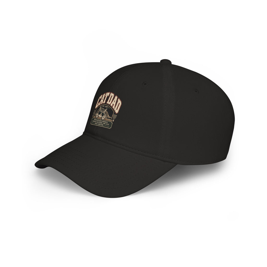 Cat Dad Since 2026 Low Pofile Baseball Cap