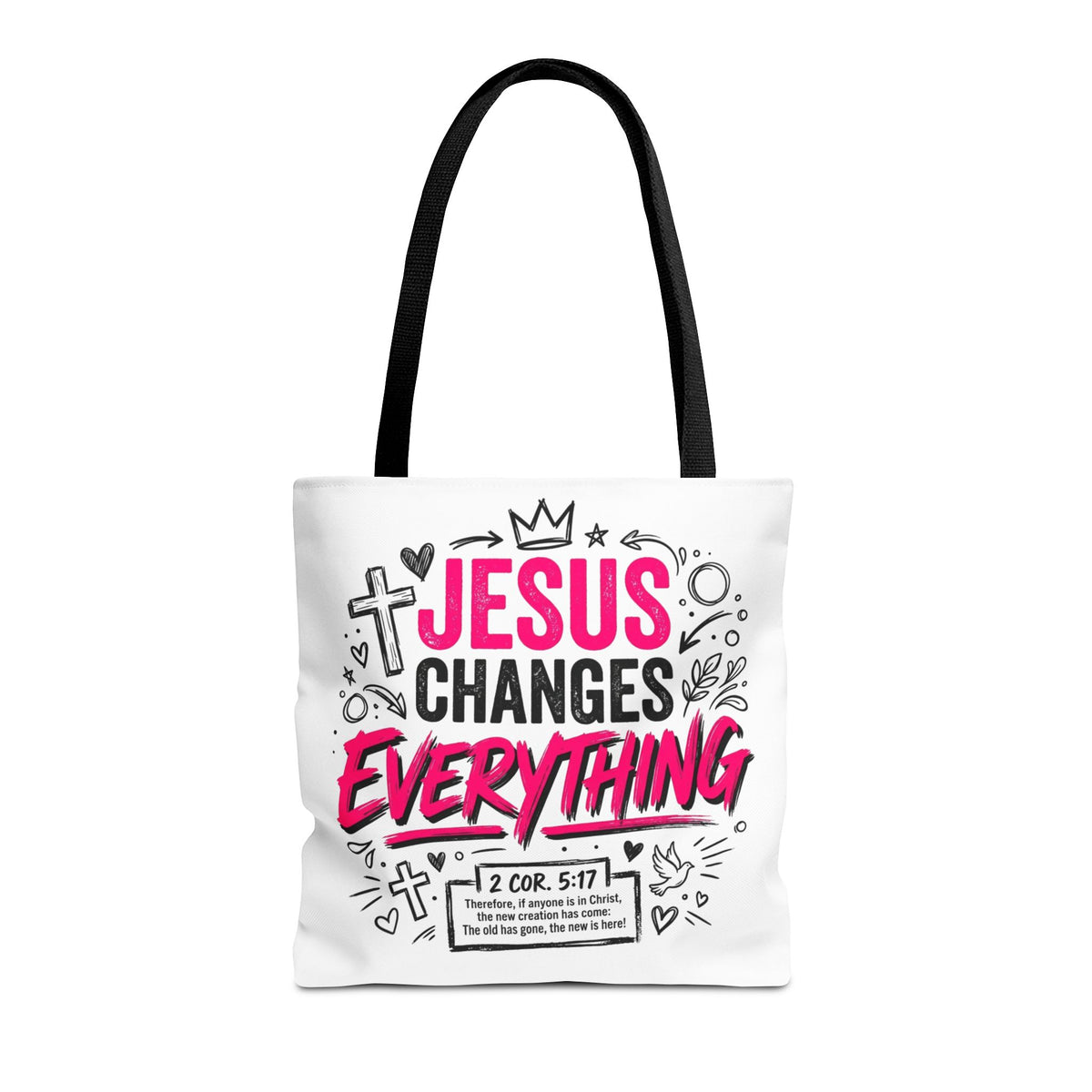 Jesus Changes Everything Christian Tote bag