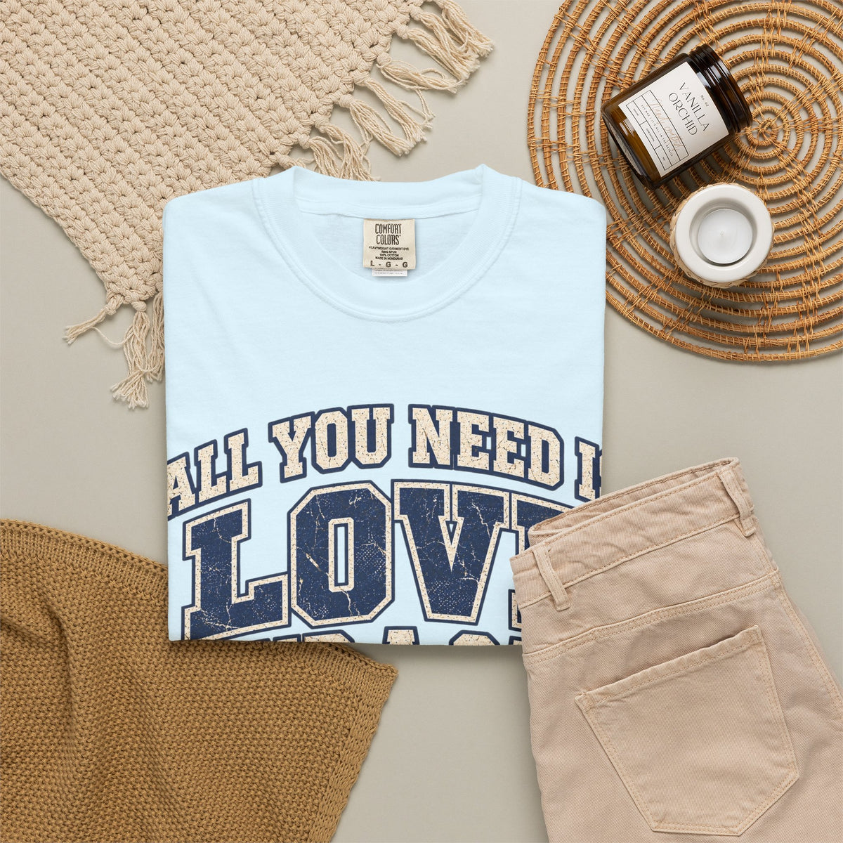 All You Need is Love and A Cat T-shirt