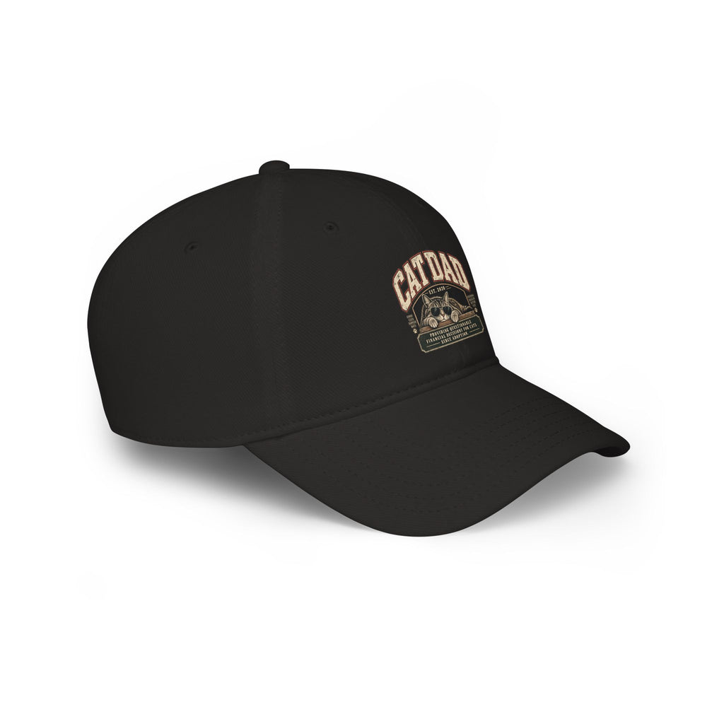 Cat Dad Since 2026 Low Pofile Baseball Cap