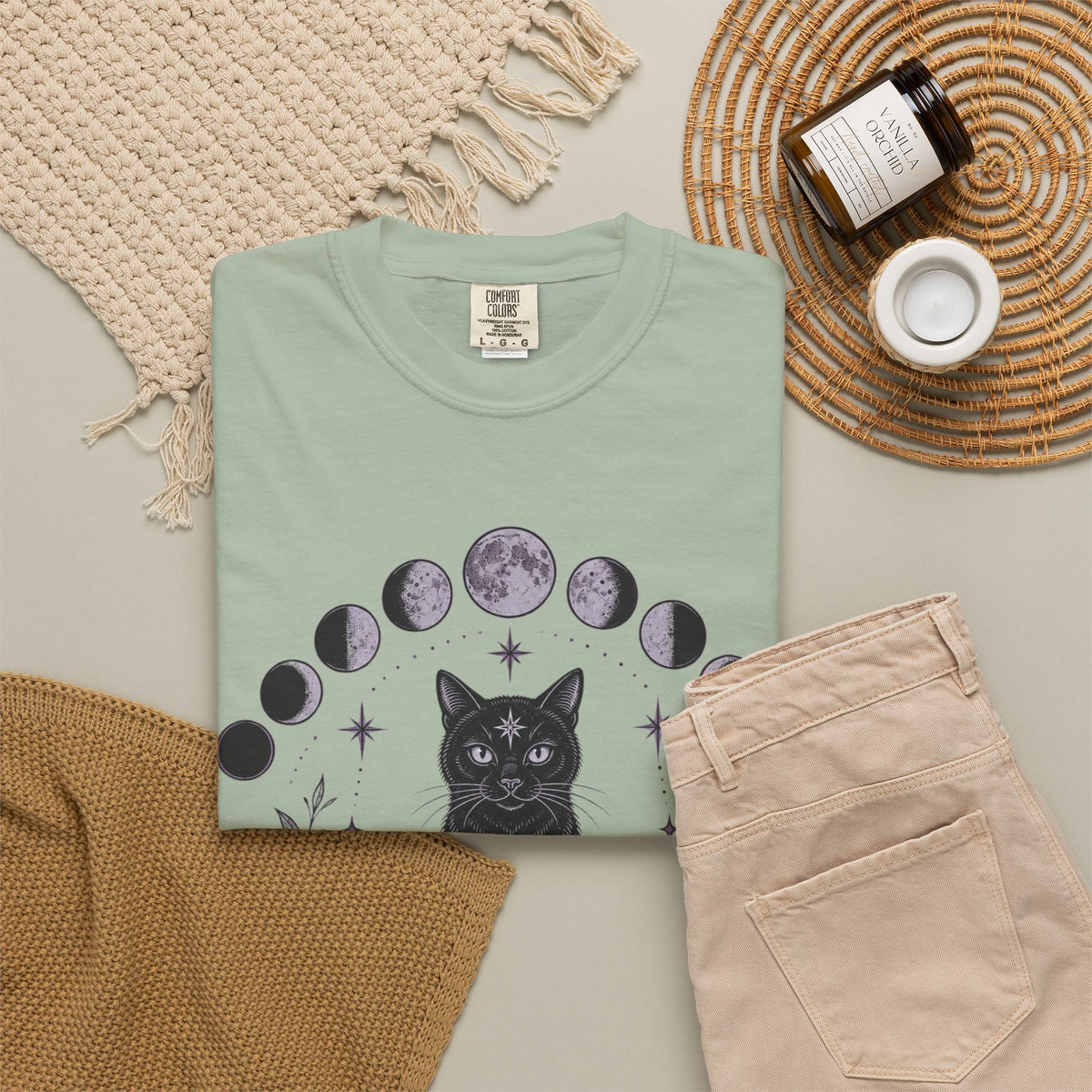 Black Moon Phases T-Shirt