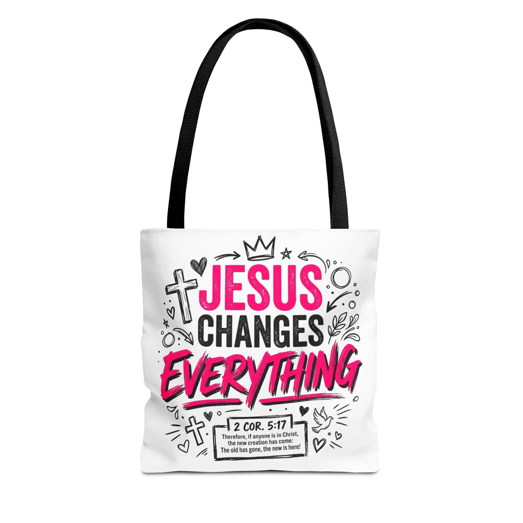 Jesus Changes Everything Christian Tote bag