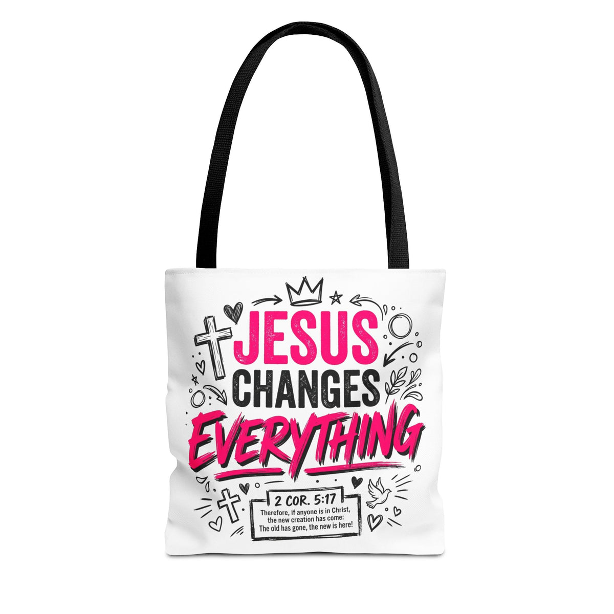 Jesus Changes Everything Christian Tote bag