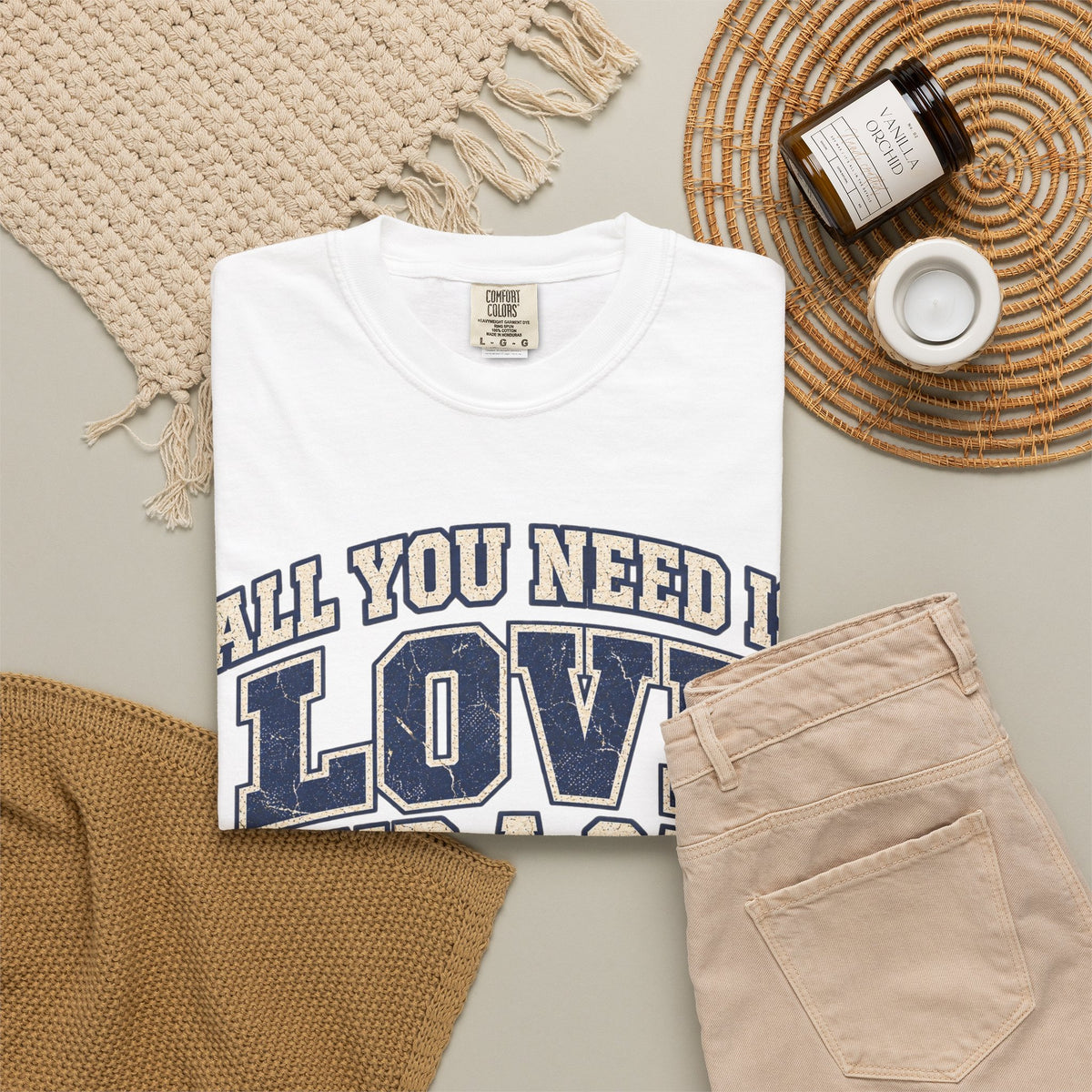 All You Need is Love and A Cat T-shirt