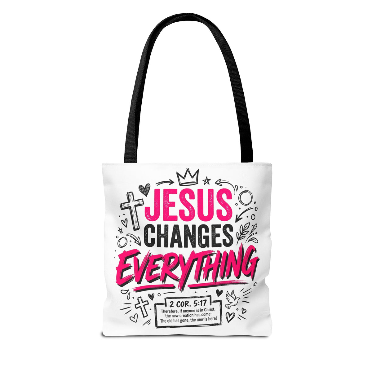 Jesus Changes Everything Christian Tote bag
