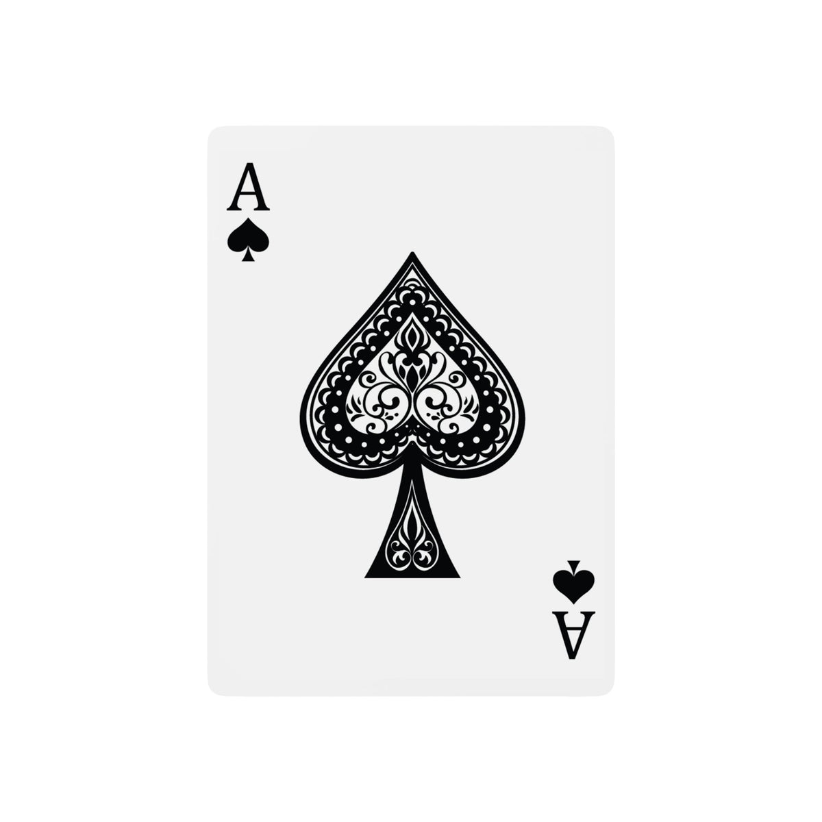 Mystic Black Cat Poker Playing Cards