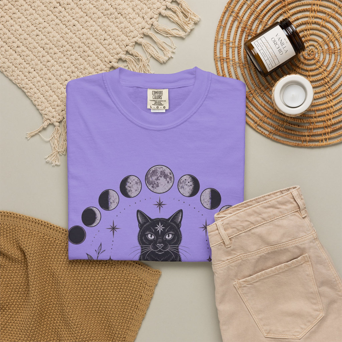 Black Moon Phases T-Shirt