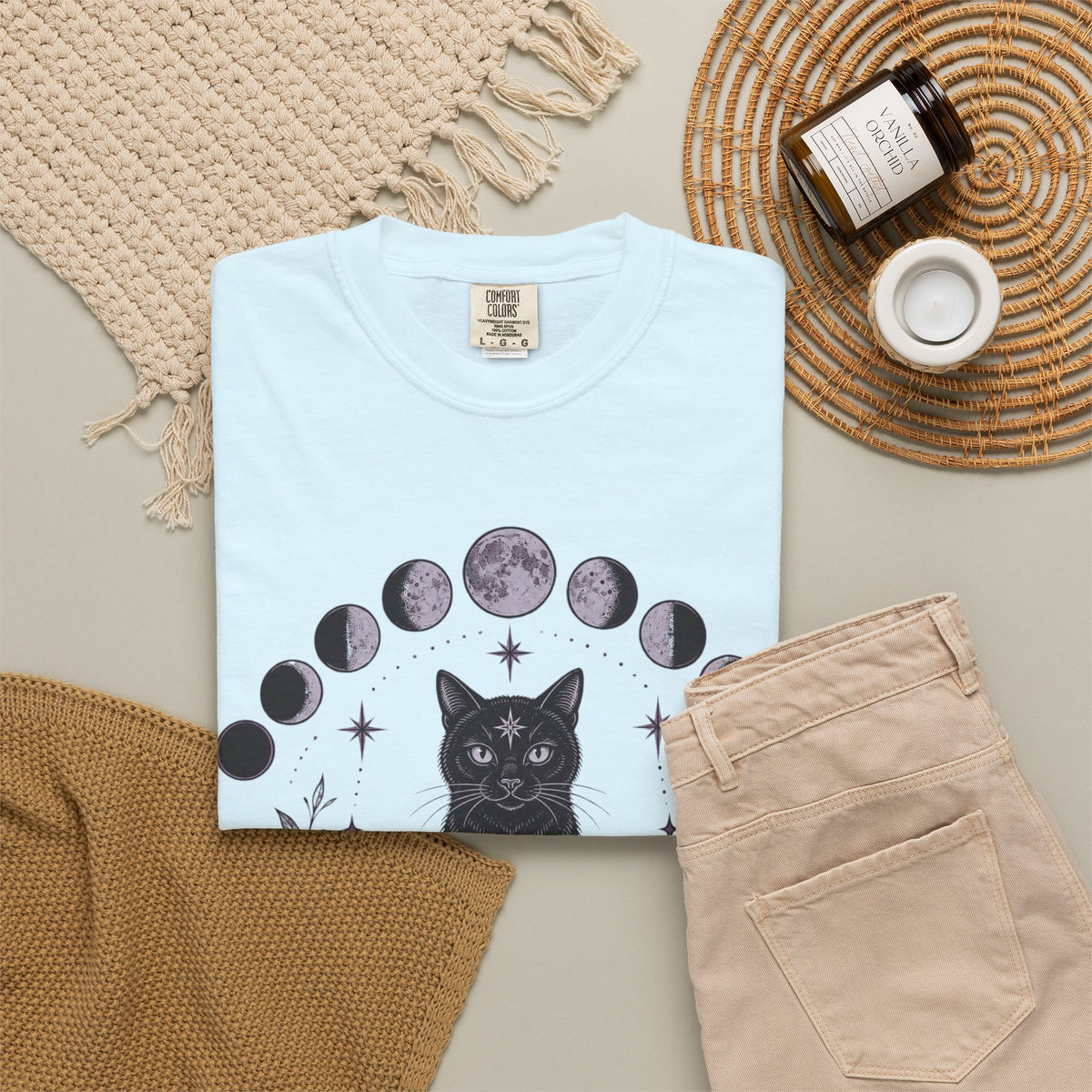 Black Moon Phases T-Shirt