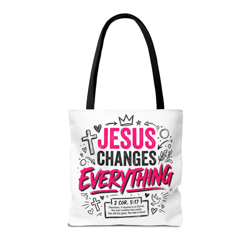 Jesus Changes Everything Christian Tote bag