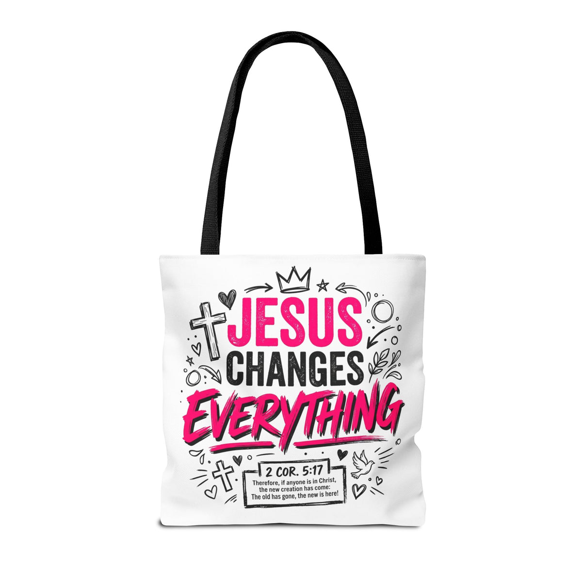 Jesus Changes Everything Christian Tote bag