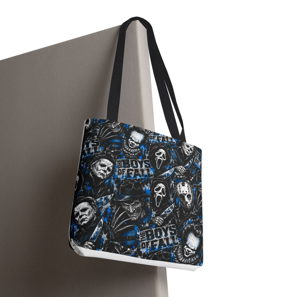 Horror Icons "The Boys of Fall" All Over Color Tote Bag