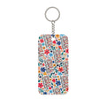 Colorful Floral 'CMA' - Certified Medical Assistant Double-Sided Keychain