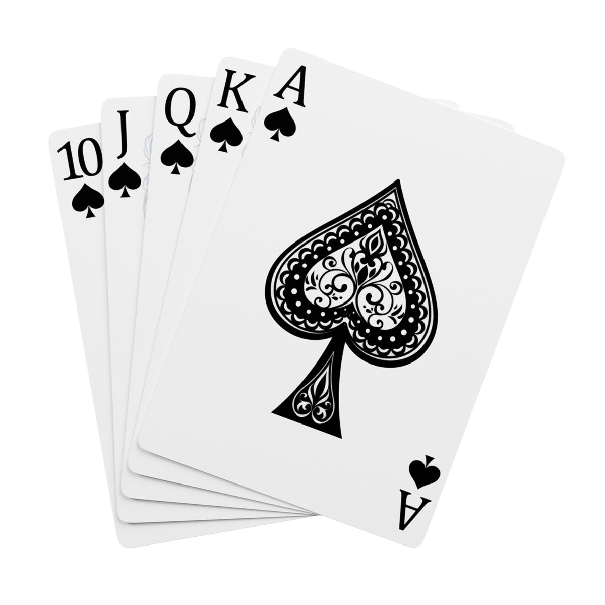 Mystic Black Cat Poker Playing Cards