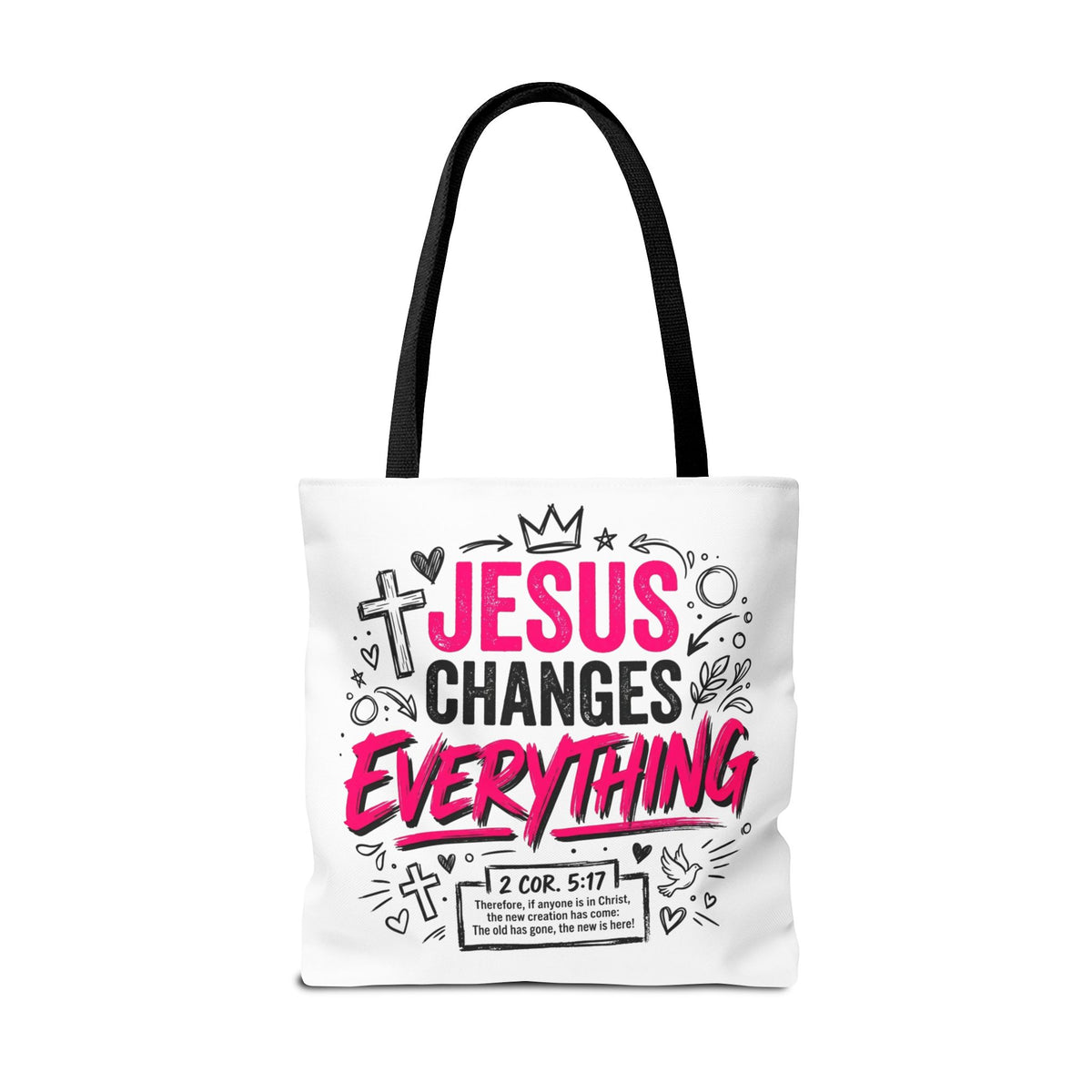 Jesus Changes Everything Christian Tote bag