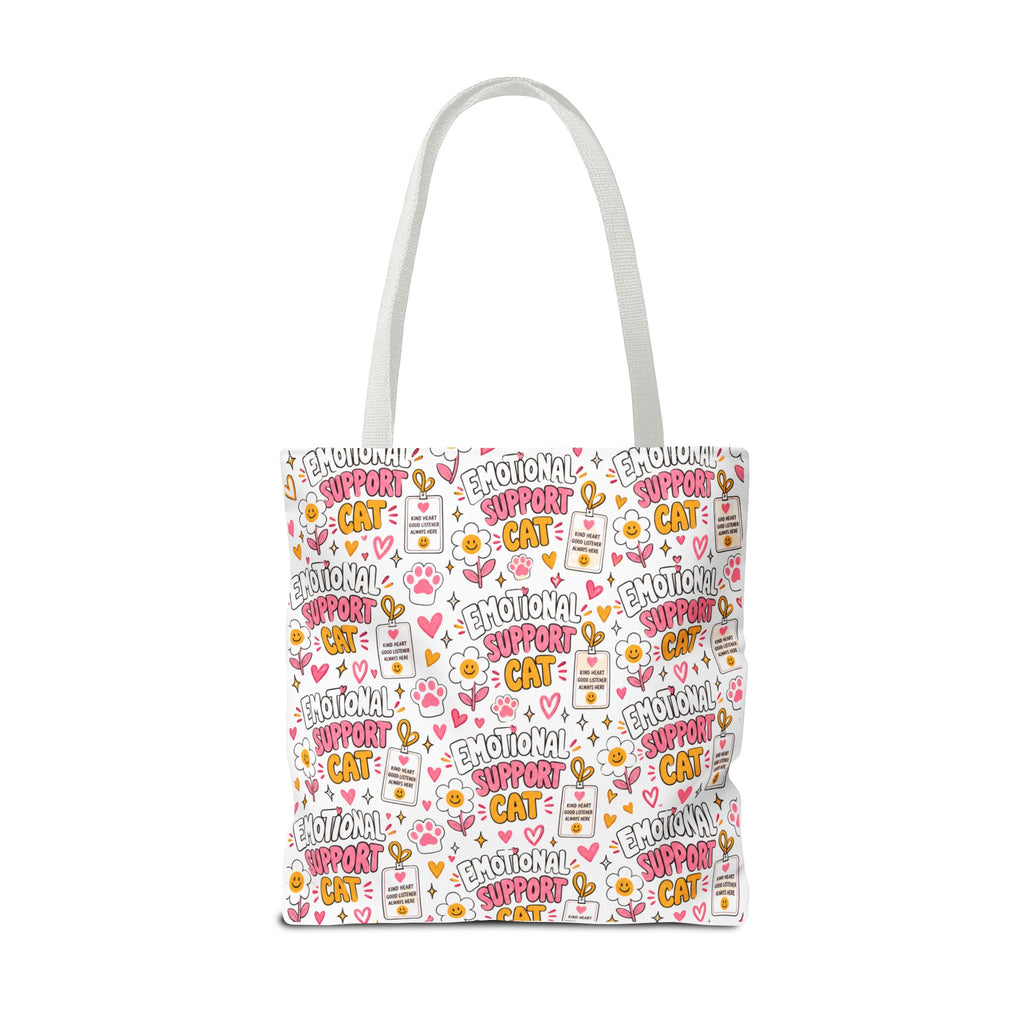 Emotional Support Cat All Over Print Tote Bag