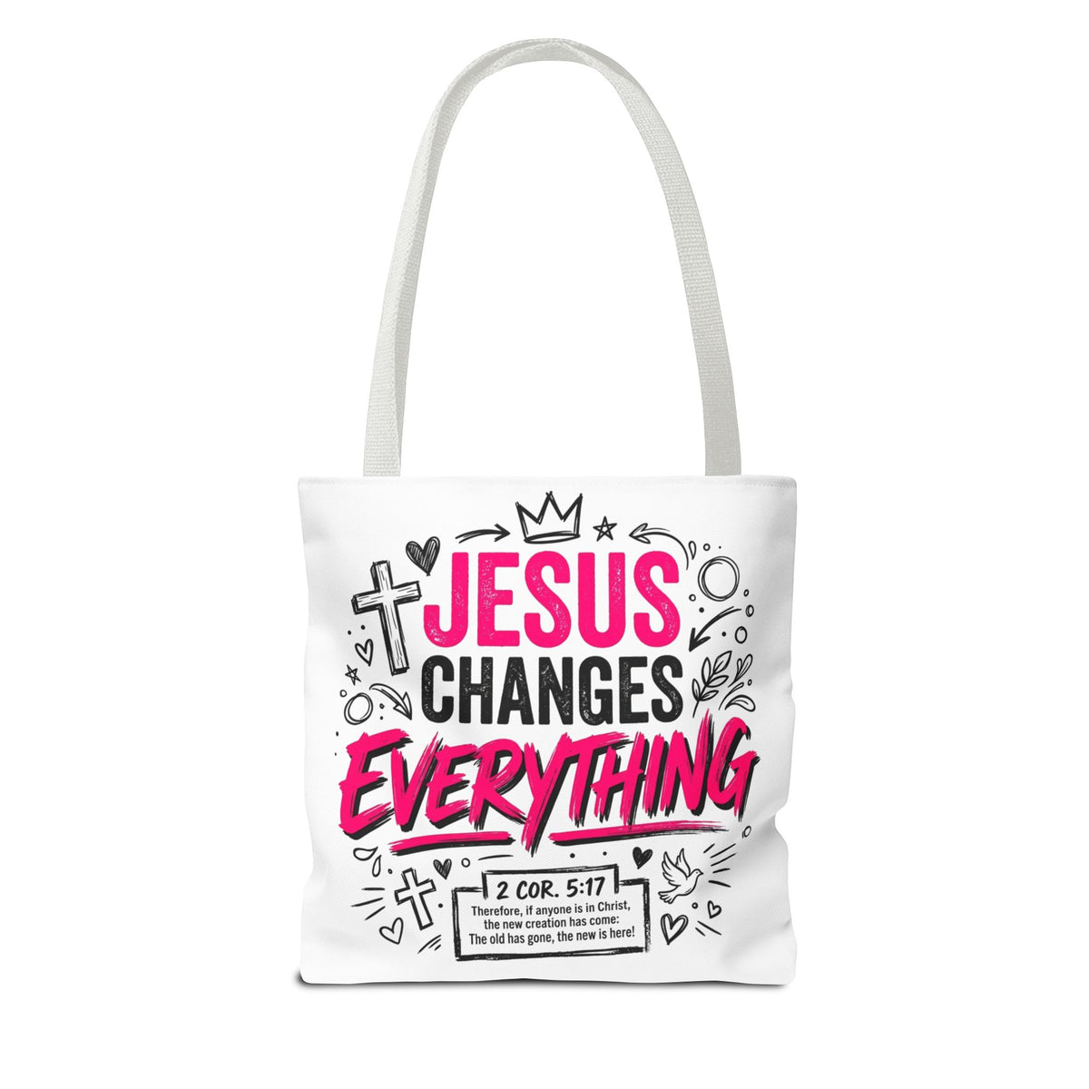 Jesus Changes Everything Christian Tote bag