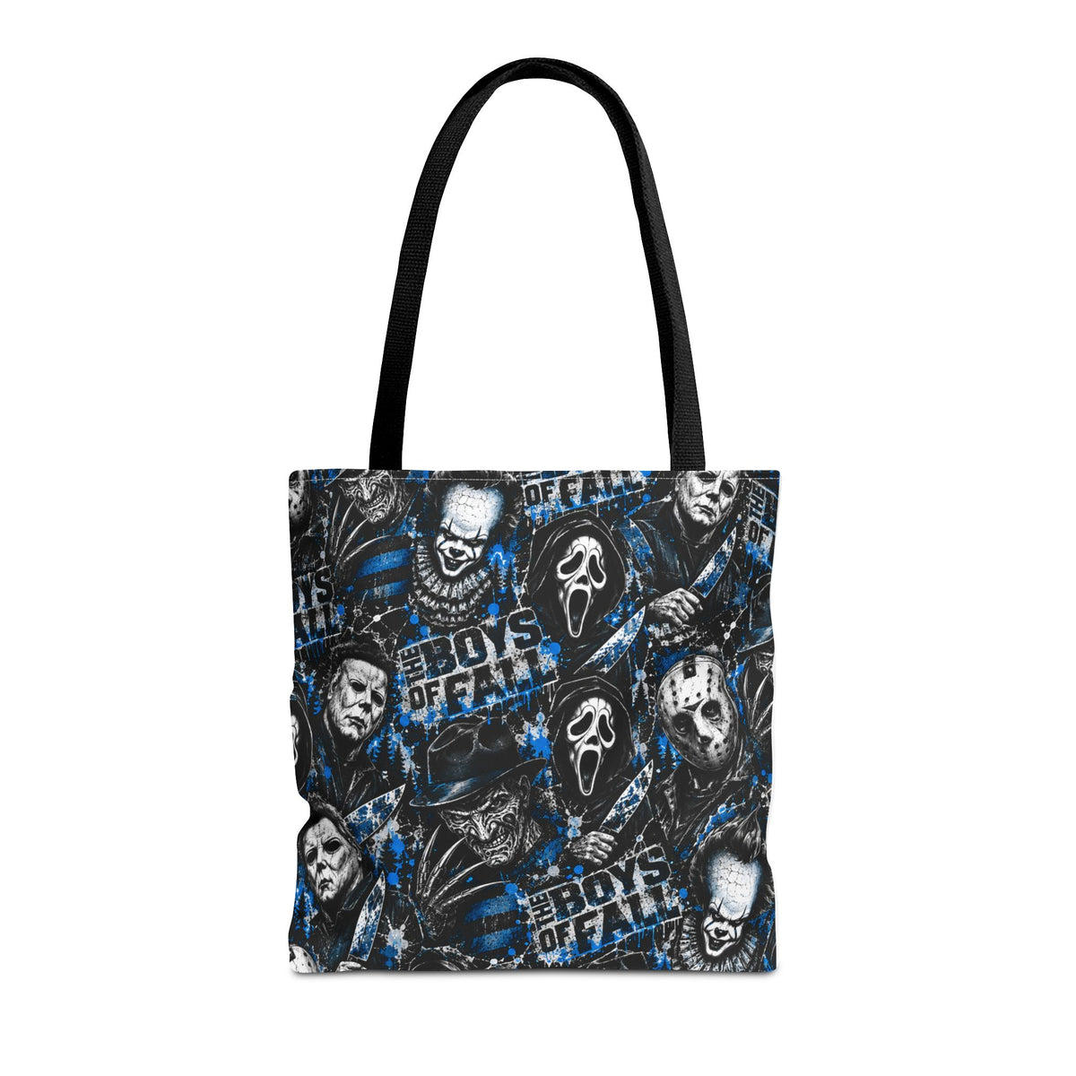 Horror Icons "The Boys of Fall" All Over Color Tote Bag