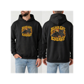 Black Cat Energy Hoodie (Front & Back Design)