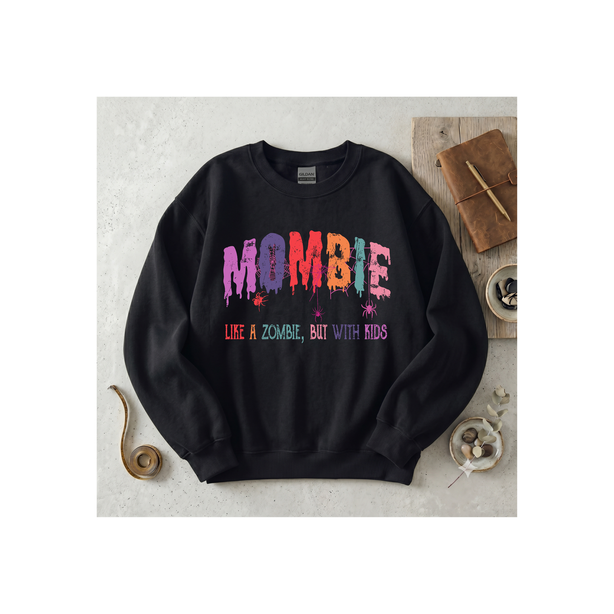 “MOMBIE: Like a Zombie, But With Kids” Crewneck Sweatshirt