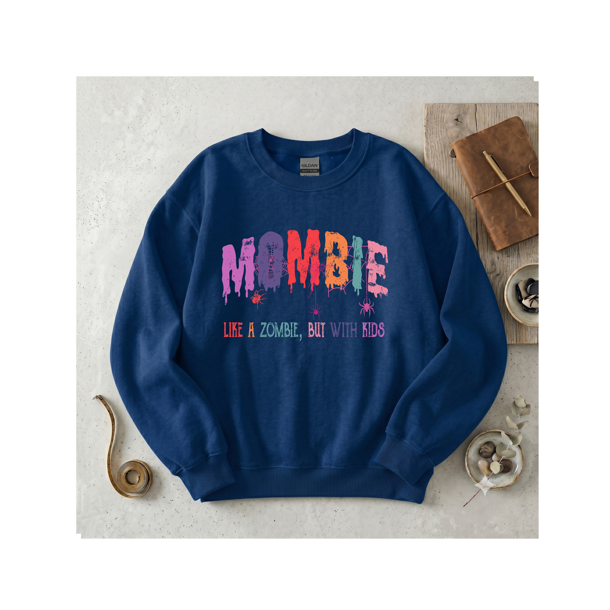 “MOMBIE: Like a Zombie, But With Kids” Crewneck Sweatshirt
