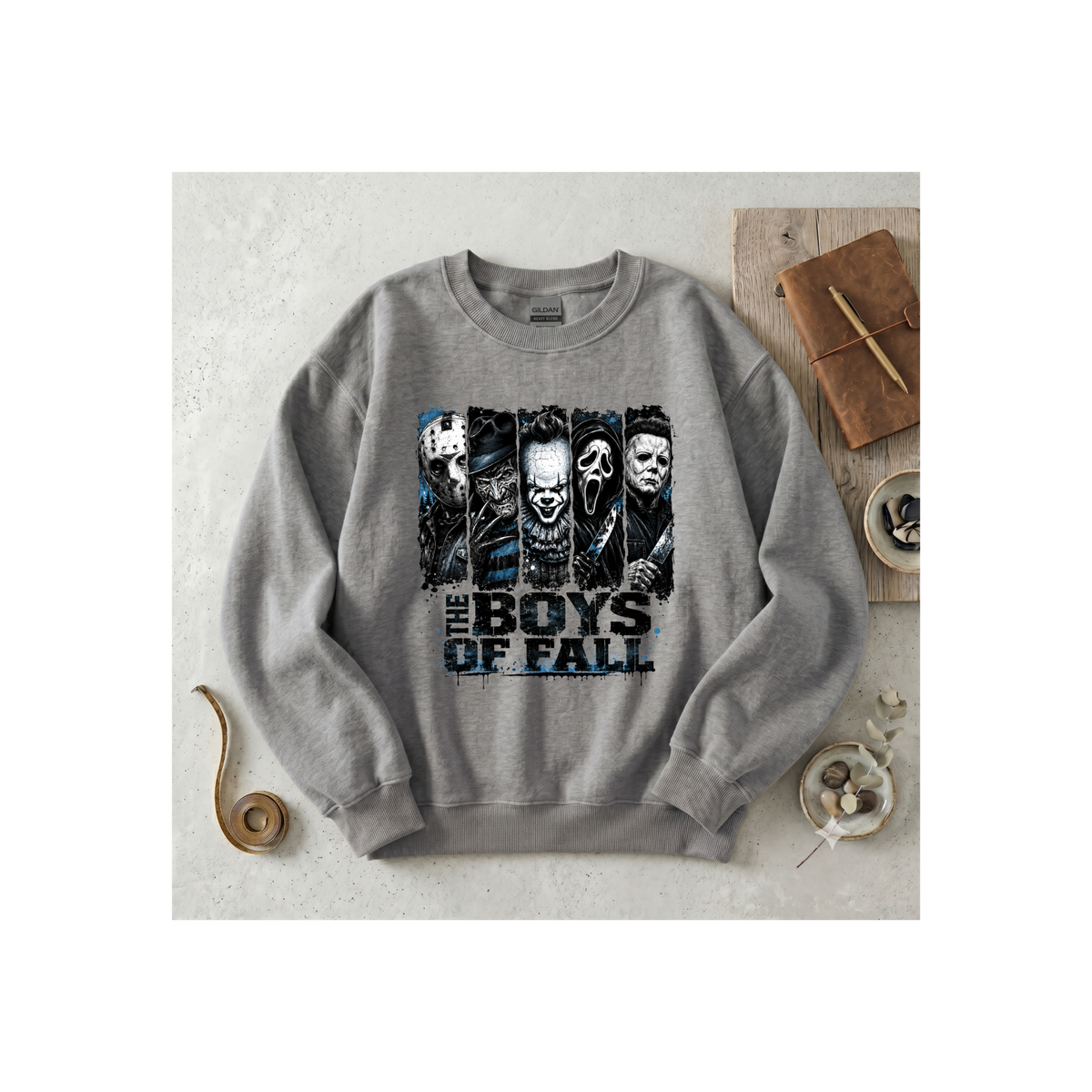 Horror Icons "The Boys of Fall" Crewneck Sweatshirt