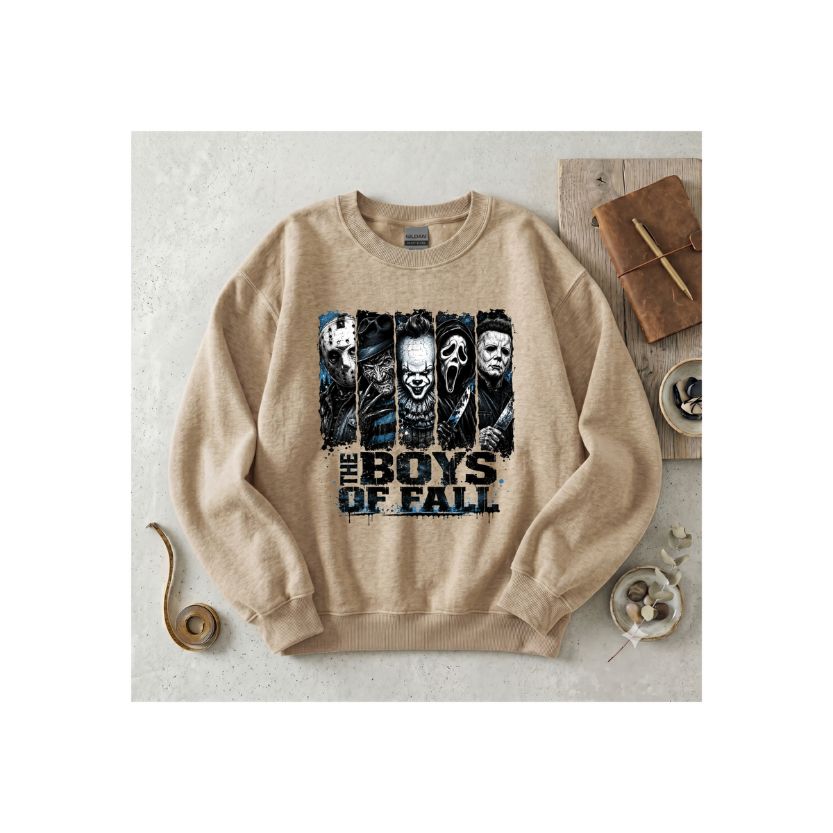 Horror Icons "The Boys of Fall" Crewneck Sweatshirt