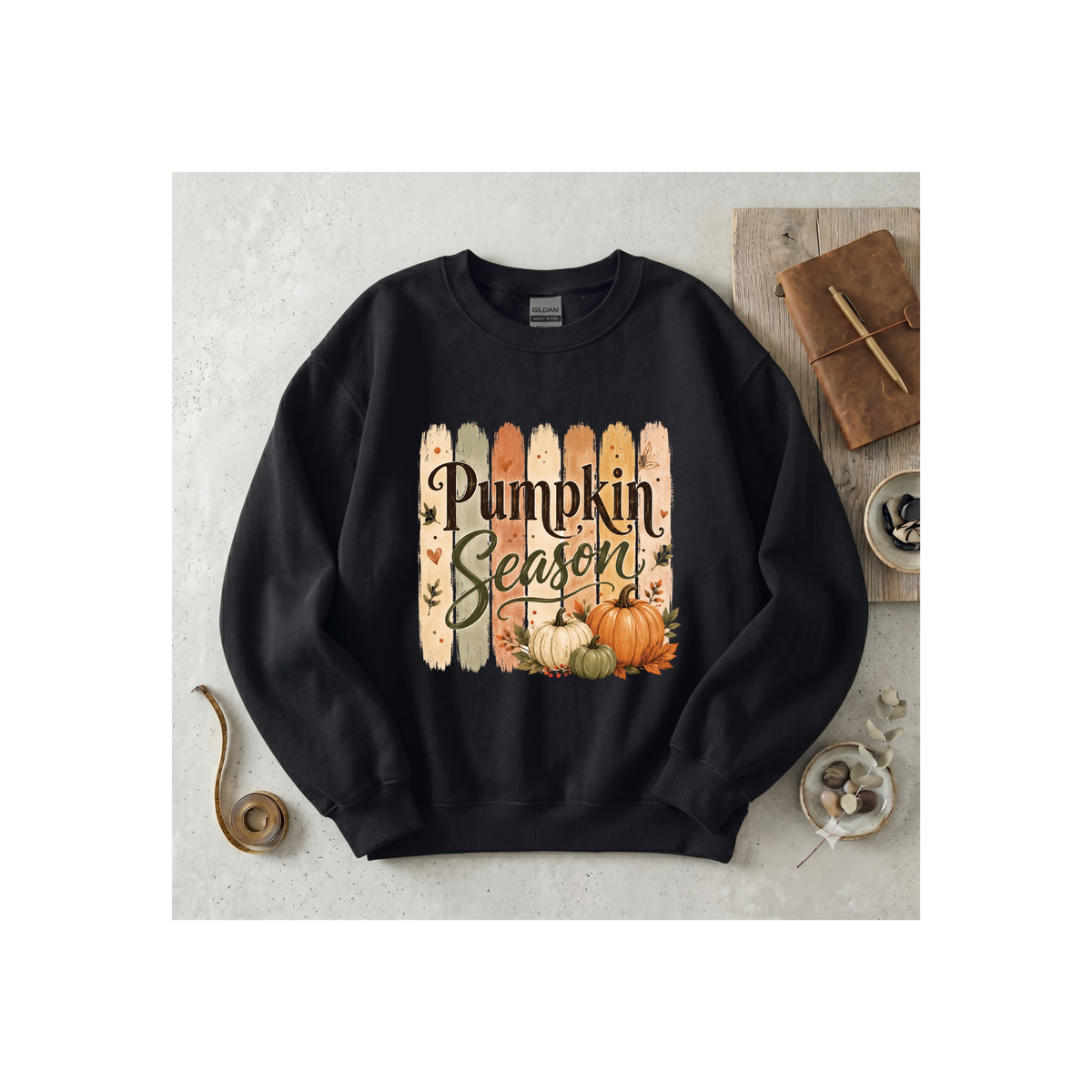 Pumpkin Season Fall Harvest Crewneck Sweatshirt
