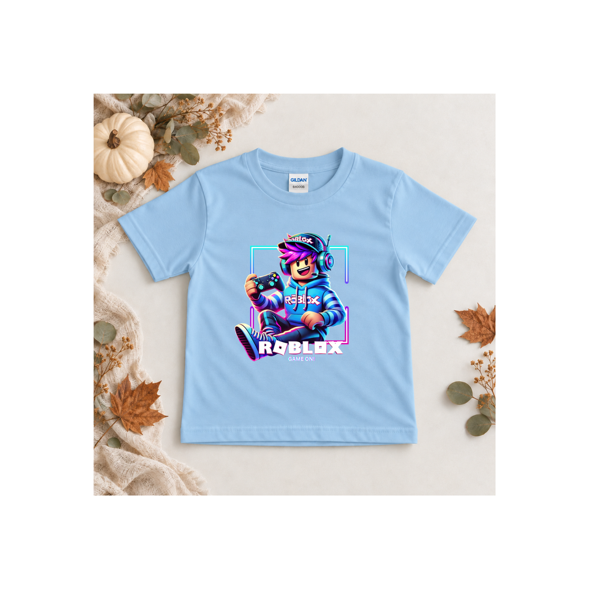 Roblox Gamer Boy Pixel Game Character T-Shirt