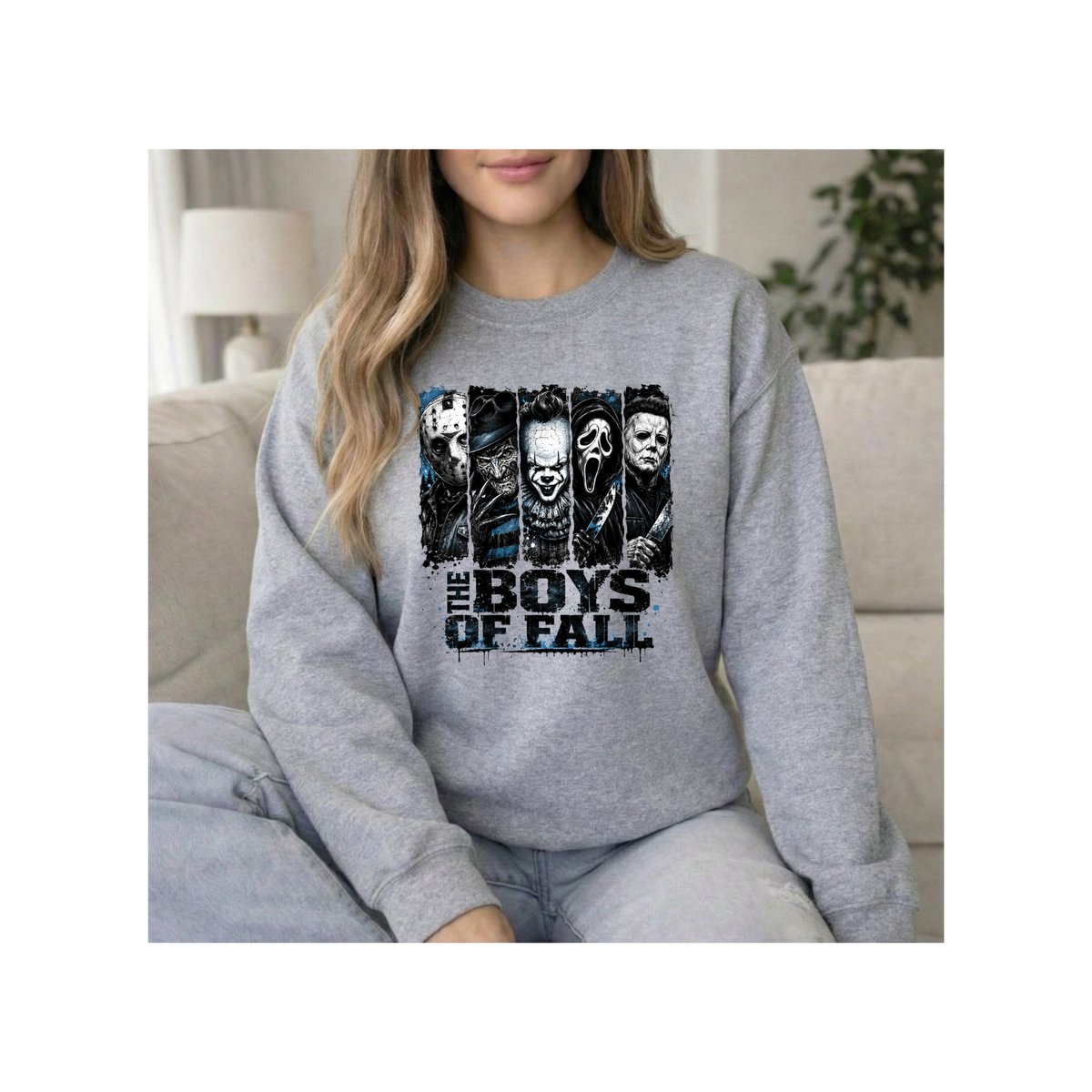 Horror Icons "The Boys of Fall" Crewneck Sweatshirt