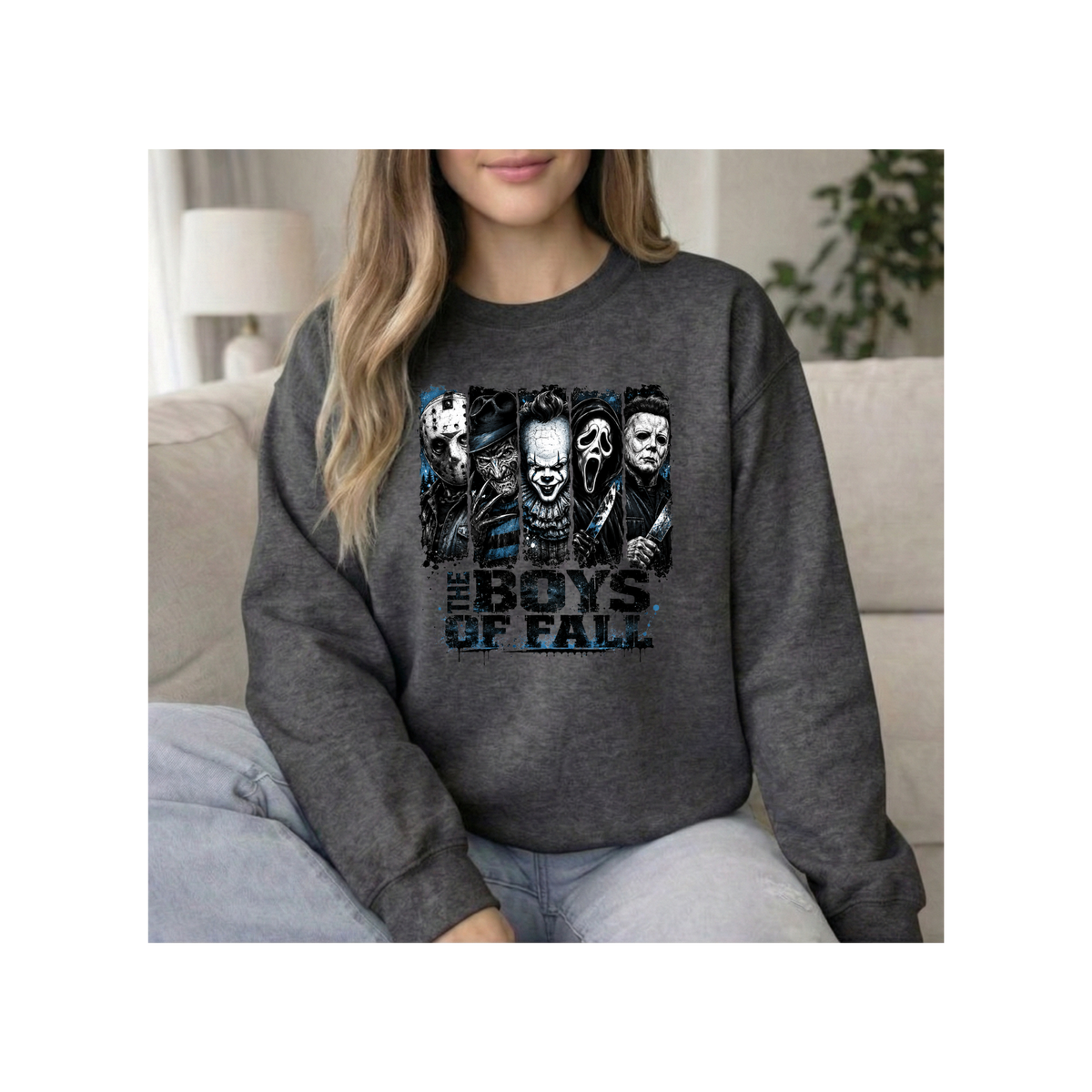 Horror Icons "The Boys of Fall" Crewneck Sweatshirt