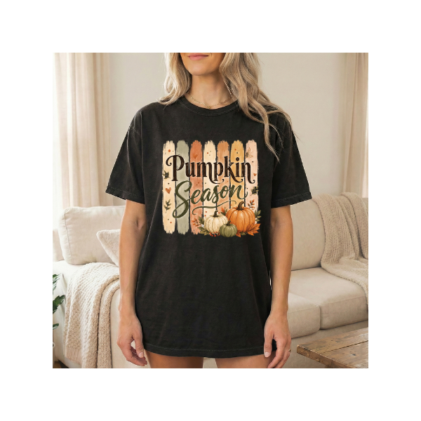 Pumpkin Season Fall Harvest T-Shirt (Comfort Colors)