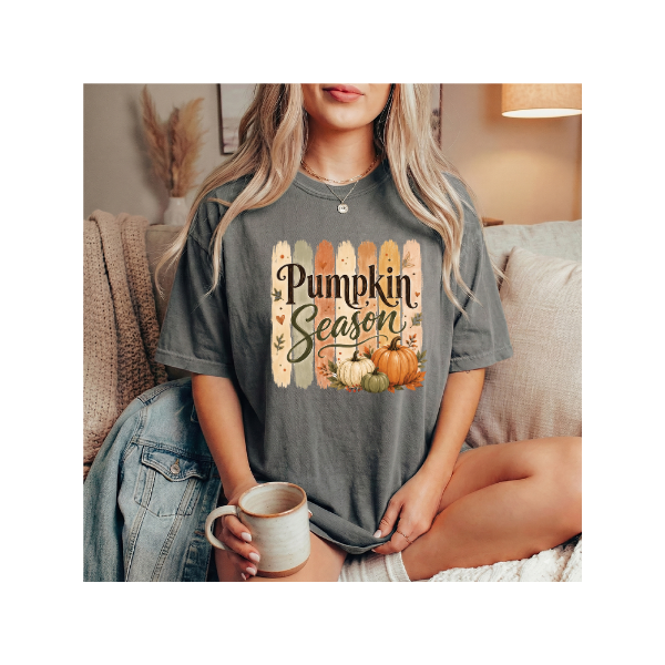 Pumpkin Season Fall Harvest T-Shirt (Comfort Colors)
