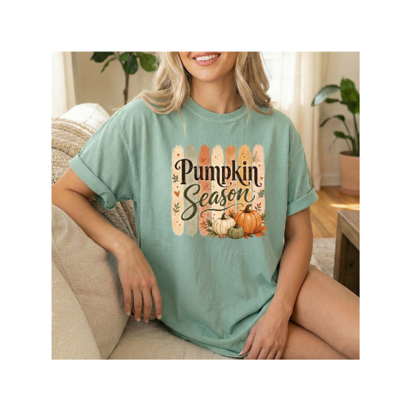 Pumpkin Season Fall Harvest T-Shirt (Comfort Colors)