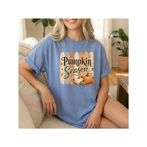 Pumpkin Season Fall Harvest T-Shirt (Comfort Colors)