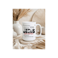 Christian Jesus 'God's With You' Inspirational 15oz Ceramic Coffee Mug