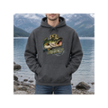 Weekend Hooker Bass Fishing Graphic Hoodie