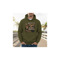 Built for a Bigger Purpose - Christian Hunting Graphic Fleece Lined Hoodie