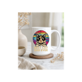 Best Cat Dad Ever - Retro Sunglasses Cat 15oz Coffee Mug