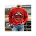 Hunting is My Therapy - Outdoor Hunting Graphic Crewneck Sweatshirt
