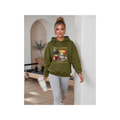 Polar Express All Aboard Christmas Graphic Fleece-Lined Hoodie