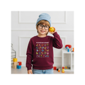 Colorful Dinosaur Alphabet ABC's For Toddlers & Preschoolers Crewneck Sweatshirt