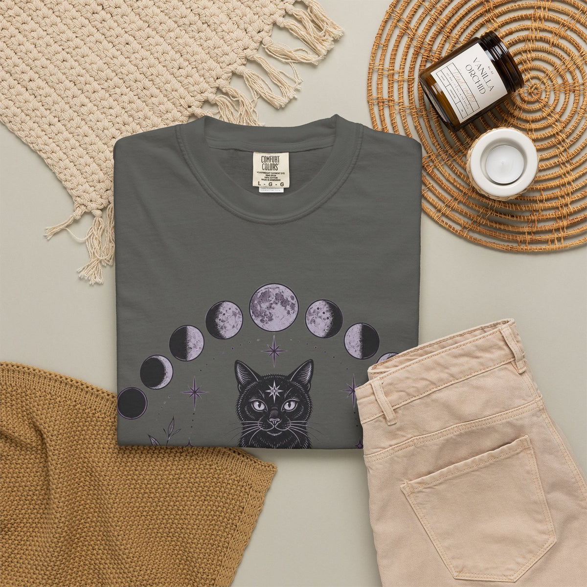 Black Moon Phases T-Shirt