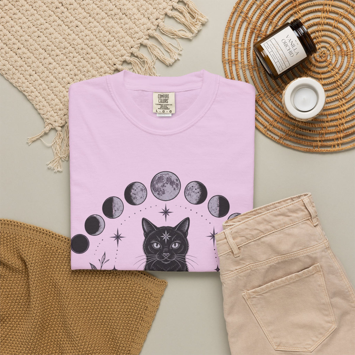 Black Moon Phases T-Shirt