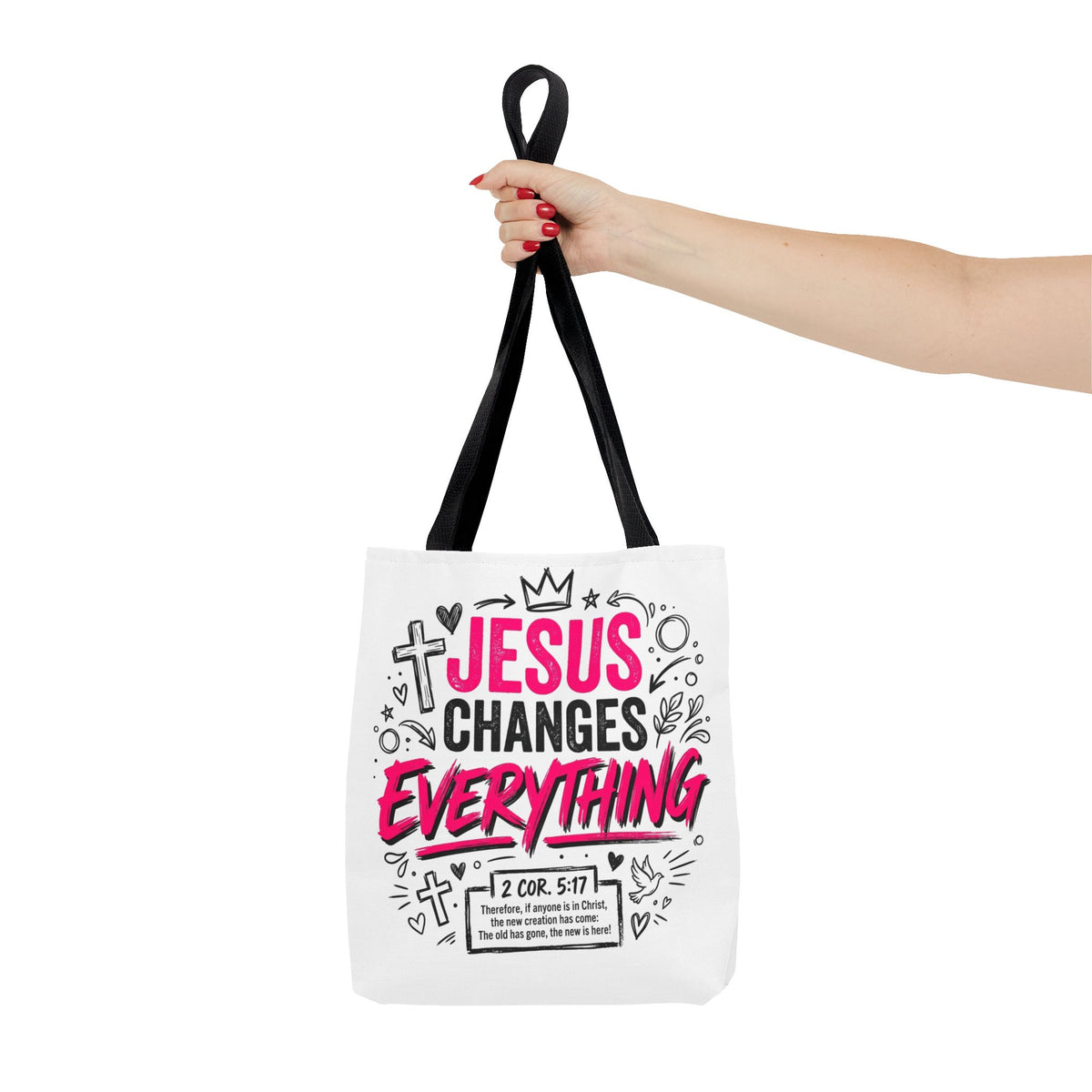 Jesus Changes Everything Christian Tote bag