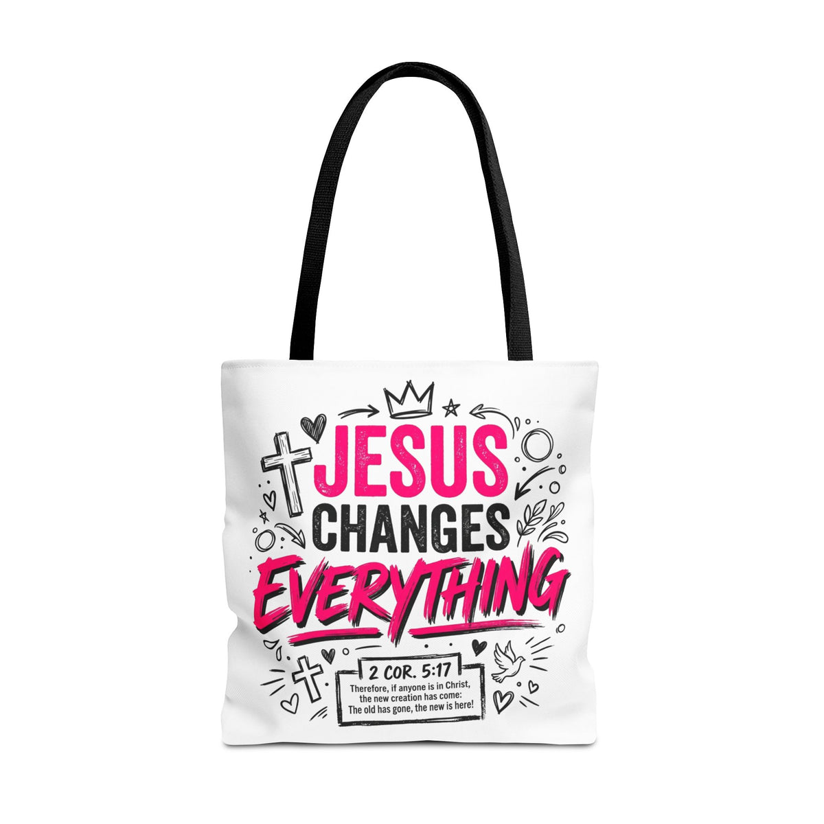 Jesus Changes Everything Christian Tote bag