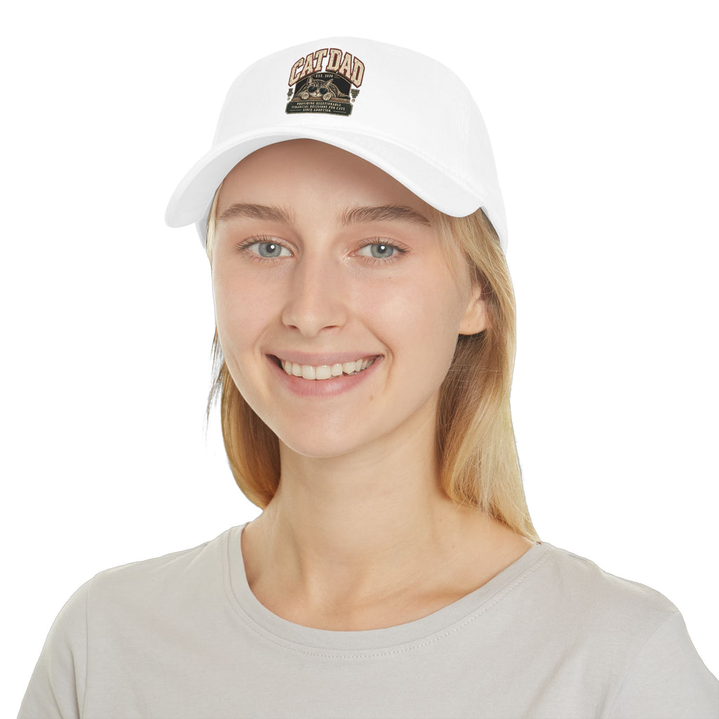 Cat Dad Since 2026 Low Pofile Baseball Cap